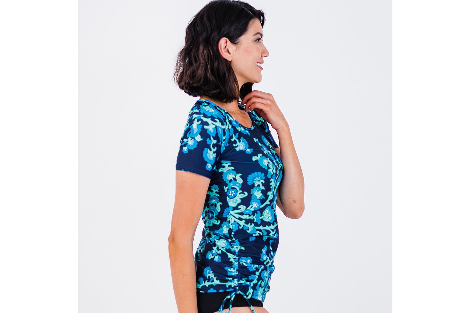 Women's UPF 50+ Short Sleeve Adele Swim Top