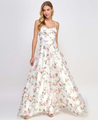 Macys dress floral hotsell