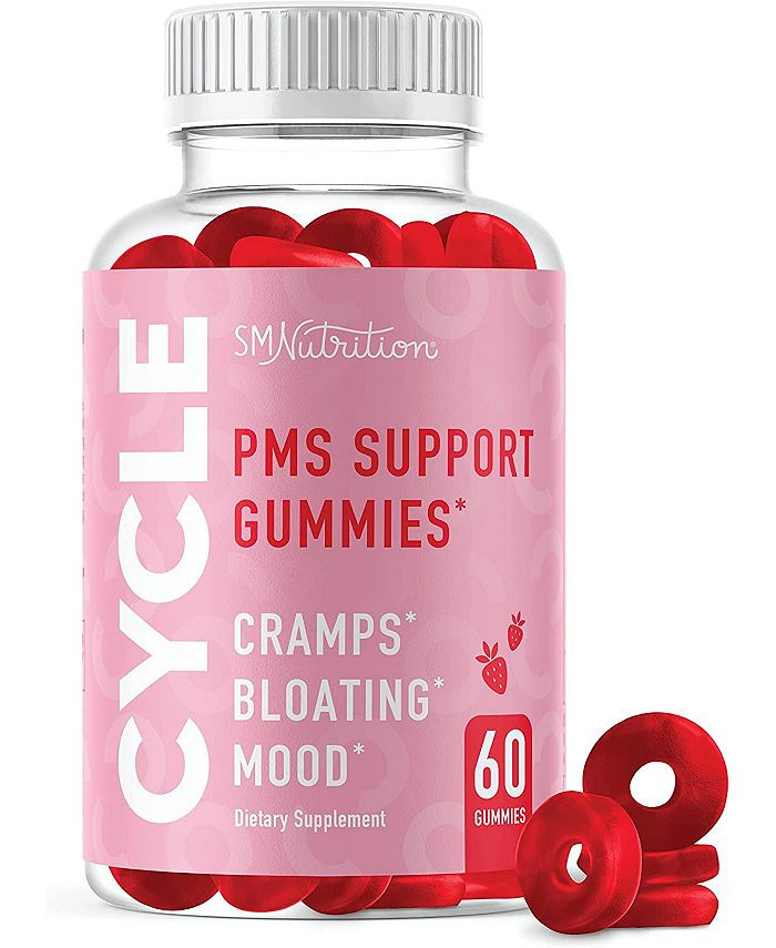 SM Nutrition PMS Relief Gummies Hormone Balance & Period Support