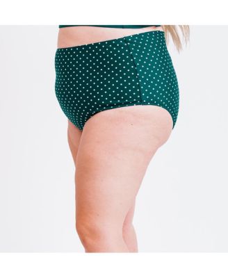 Plus Size High-Waisted Bikini Bottom