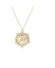 Macys coin necklace store