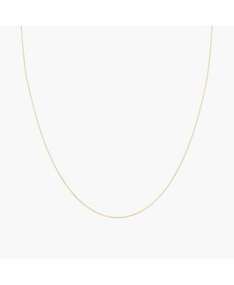 Sterling Silver 18k Gold Plated Leena Necklace, Dainty, Daily Wear