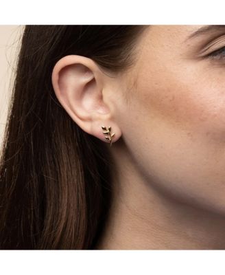 Sterling Silver 18k Gold Plated Olivia Earrings Holiday Gift Idea