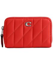 Red coach bag at deals macy s