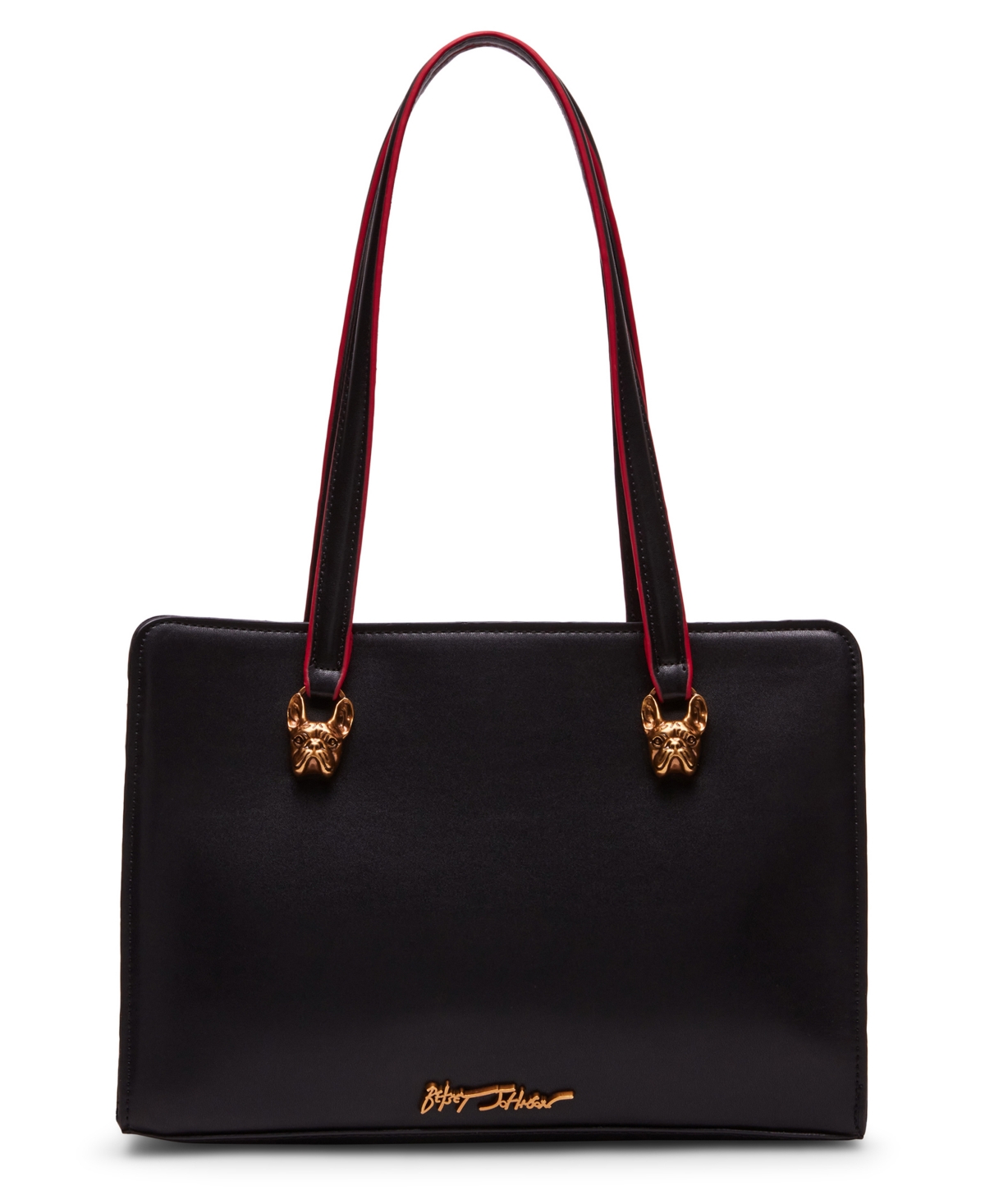 Betsey Johnson Frenchie 3-Compartment Satchel