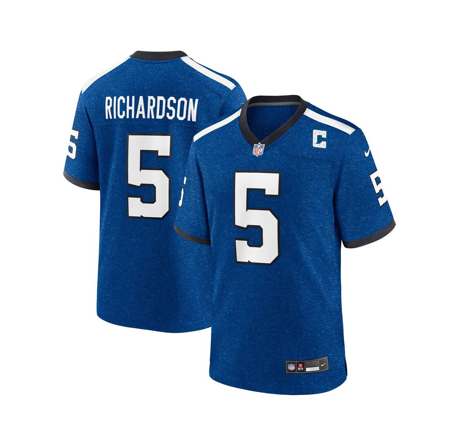 Men's Anthony Richardson Indianapolis Colts 2023 NFL Draft First Round Pick Game Jersey