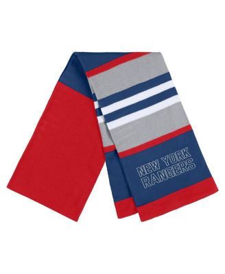 Women's New York Rangers Stripe Glove and Scarf Set