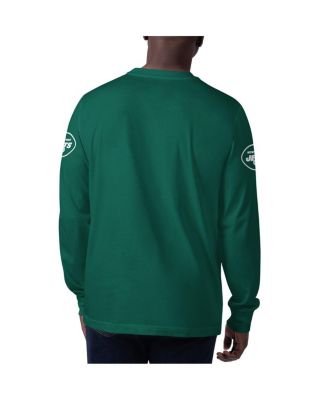 Men's Green New York Jets Clutch Hit Long Sleeve T-shirt