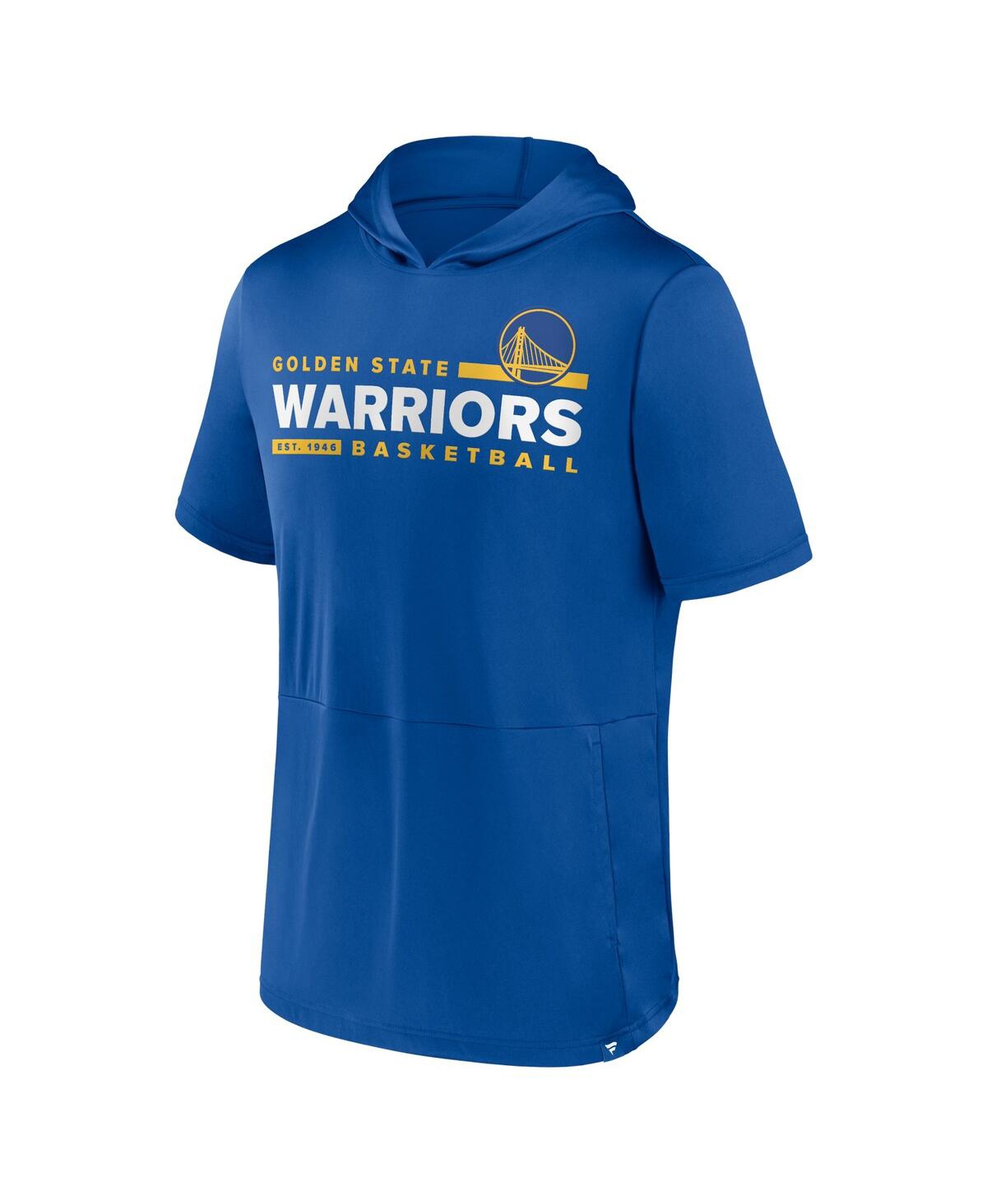 Shop Fanatics Men's  Royal Golden State Warriors Possession Hoodie T-shirt