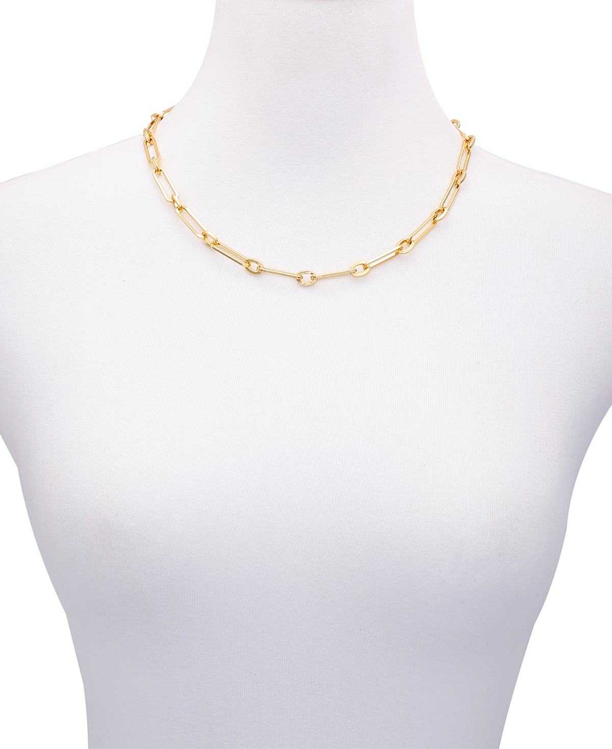 Shop Vince Camuto Gold-tone Link Chain Necklace