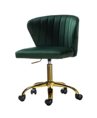 VEBREDA High Adjustable Back Executive Office Chair with Armrest-Brown