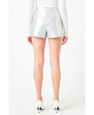 Women's Silver Outpocket Shorts