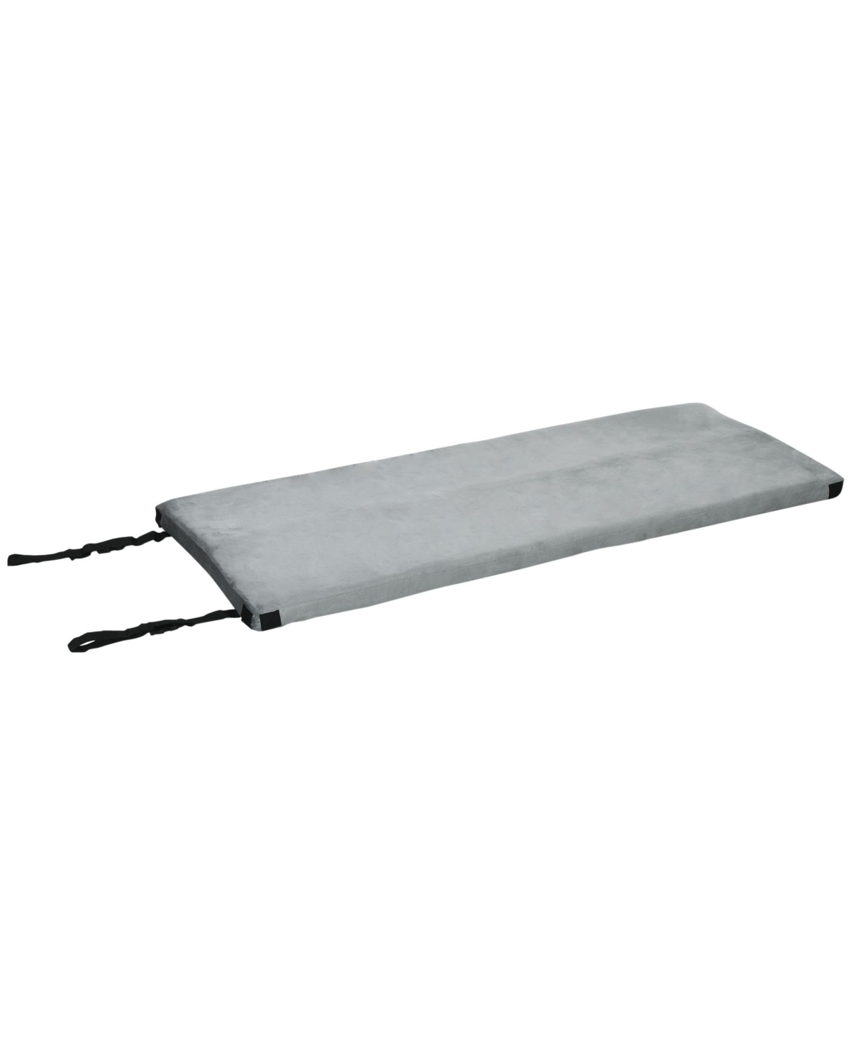 Camping Mattress Pad w/ Dual-Foam Memory Foam Sleeping Pad, 74.7" - Gray