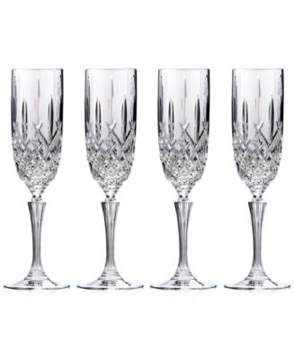 Marquis Markham Flutes, Set of 4 - Macy's
