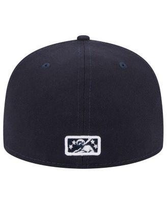 Men's Navy Charlotte Knights Theme Nights Black Hornets 59FIFTY Fitted Hat