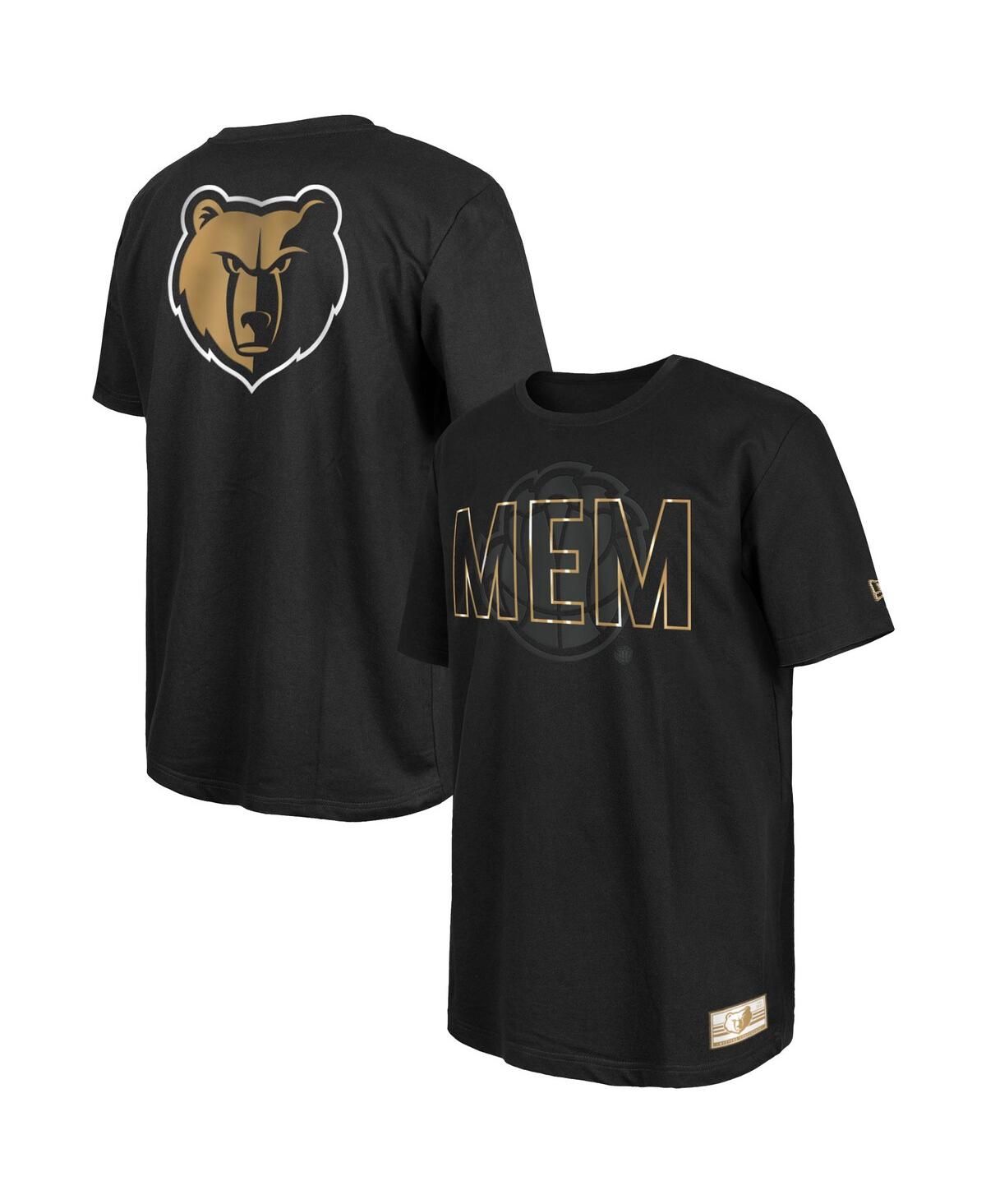 New Era Men's  Black Memphis Grizzlies 2023/24 City Edition Elite Pack T-shirt
