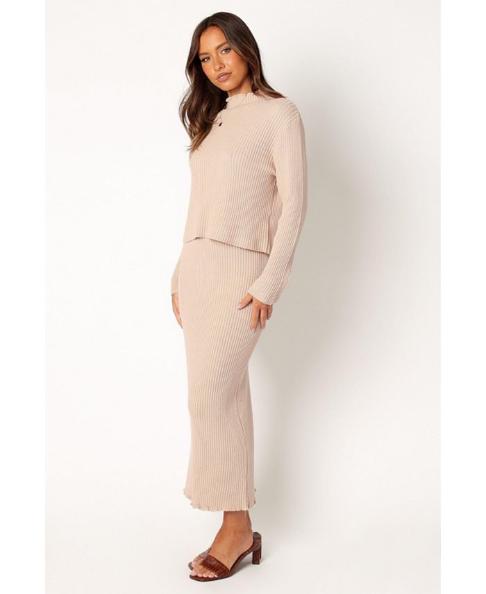 Petal and Pup Women's Payton Knitted Set - Mocha - Macy's