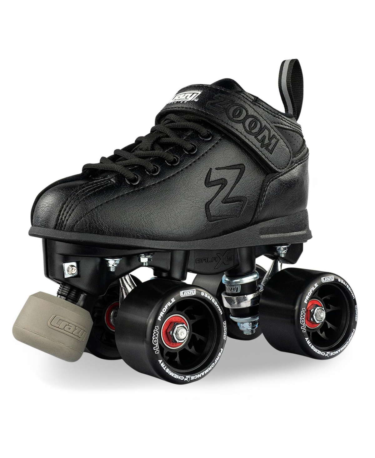 Zoom Roller Skates - High Performance Speed Skates For Men - Black