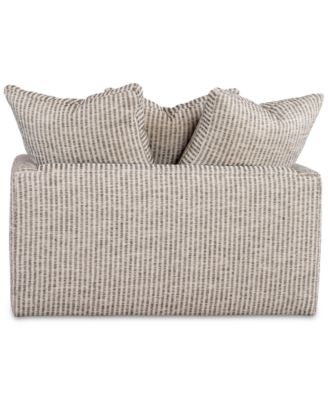 Pherie 51" Fabric Swivel Chair, Created for Macy's