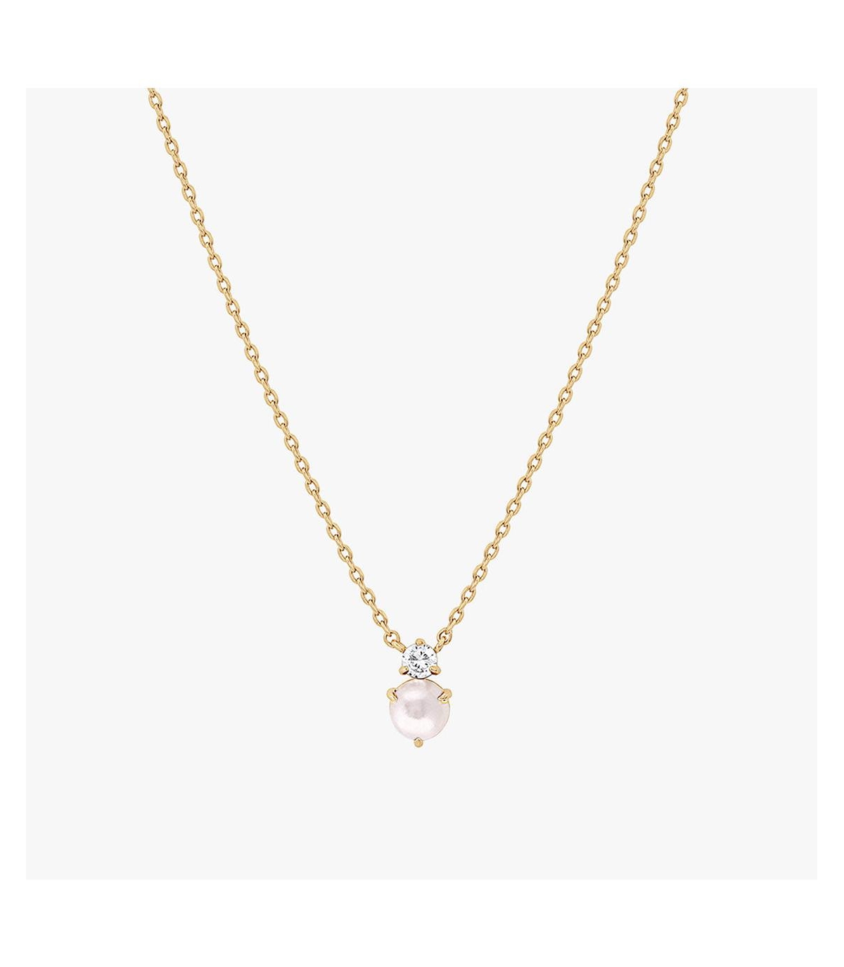 Deux Birthstone Necklace - Turquoise