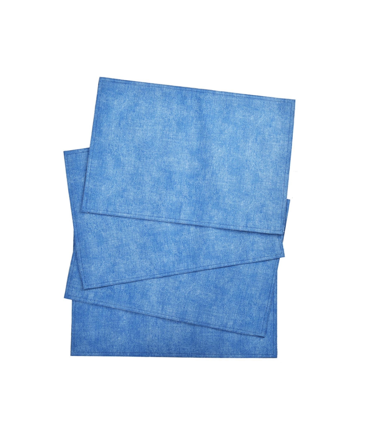 J Queen New York Hanalei Placemat 4 Pack In Blue