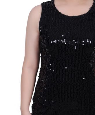 Petite Sequined Bolero Jacket and Dress Set, 2 Piece