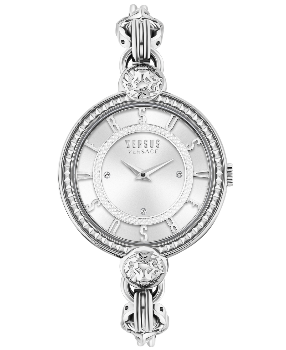 Women's Les Docks Two Hand Silver-Tone Stainless Steel Watch 36mm - Stainless Steel