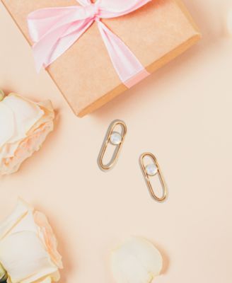 Bold Link Hoop Earrings