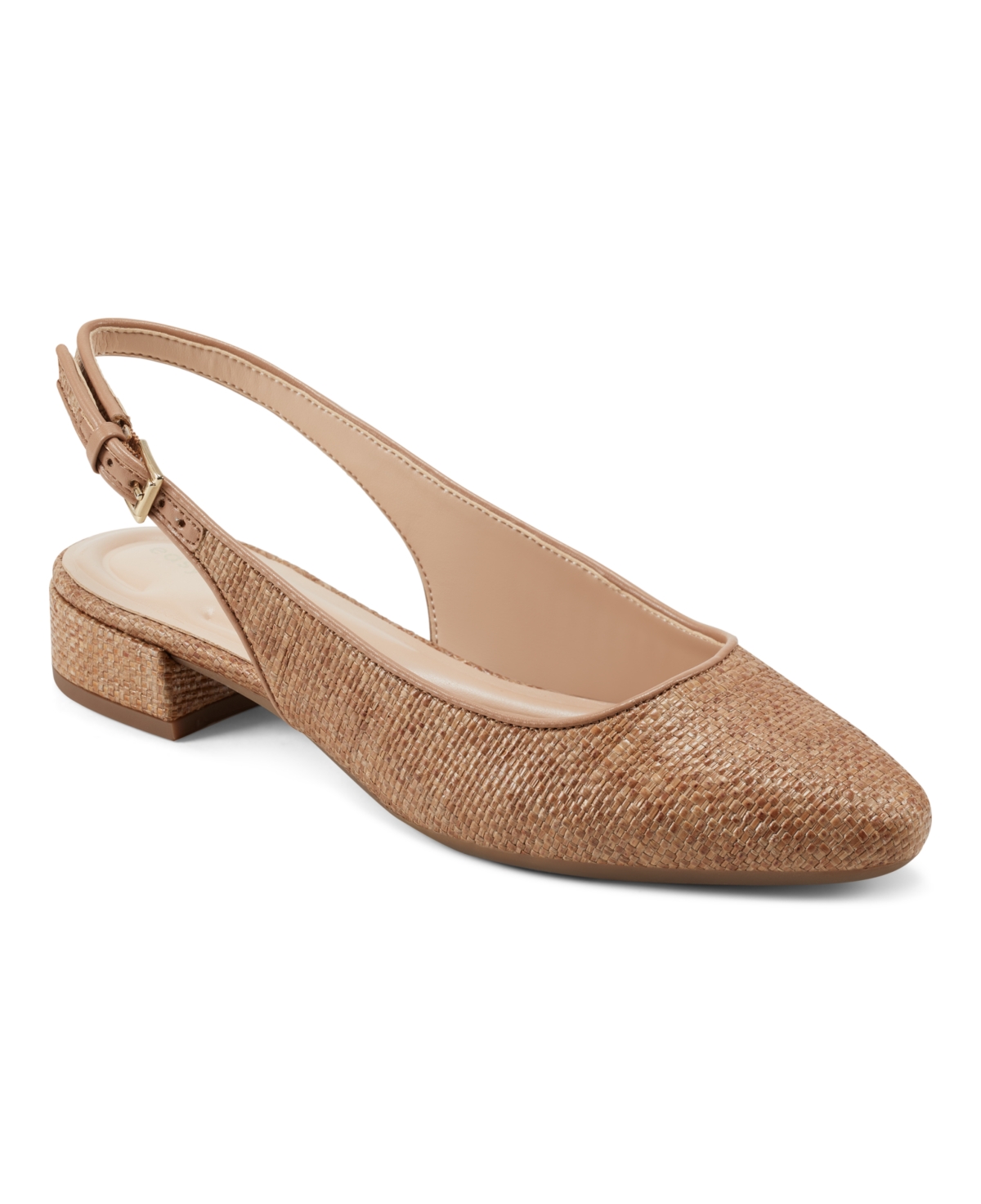 EASY SPIRIT WOMEN'S CASSIUS EFLEX LOW BLOCK HEEL SLINGBACK PUMPS 