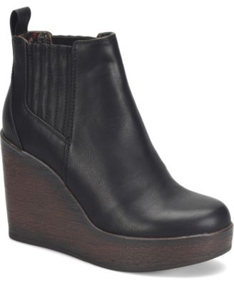 B.o.c. Women' S Athalia Gore Wedge Comfort Bootie - Macy's