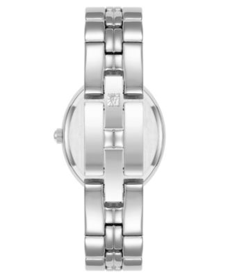 Women's Quartz Silver-Tone Alloy Link Watch, 26mm