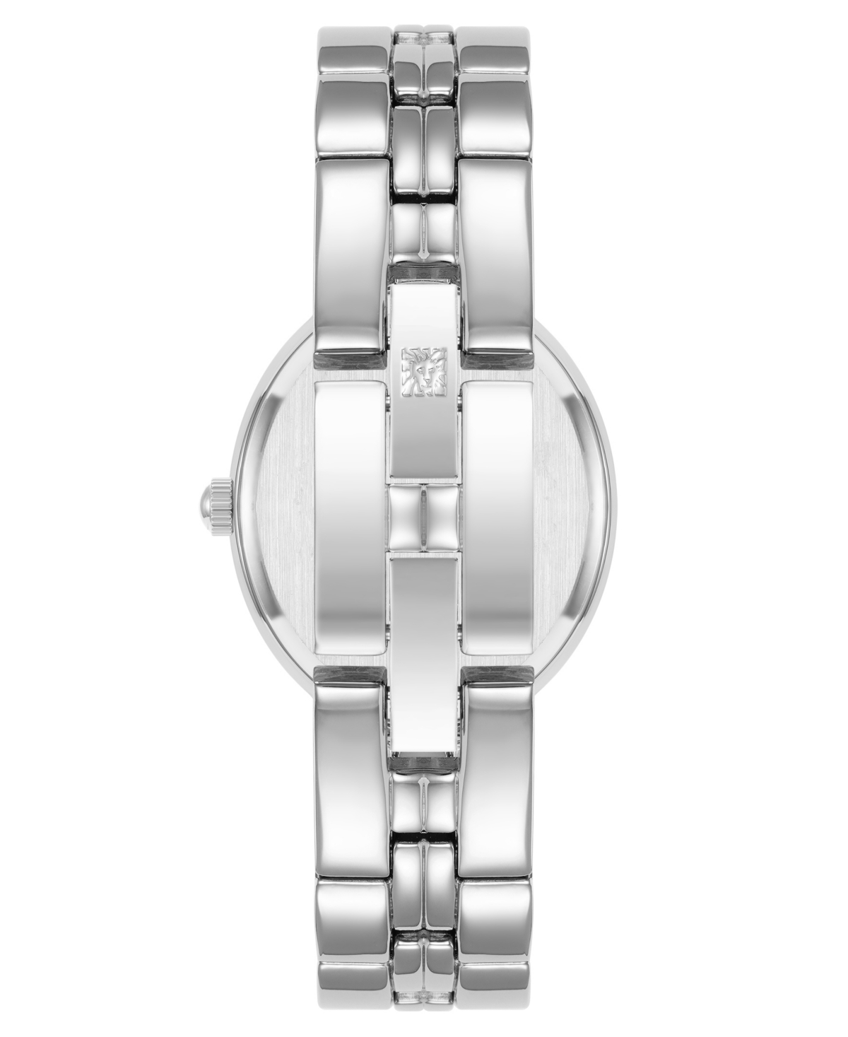 Anne Klein Women's Quartz Silver-tone Alloy Link Watch, 26mm In Silver-tone