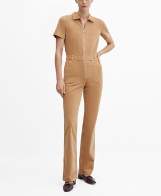 Mango corduroy jumpsuit on sale