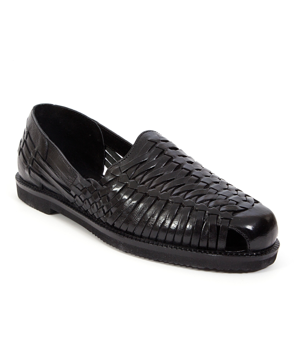 Shop Deer Stags Men's Antonio Huarache Slip-on Loafers In Black