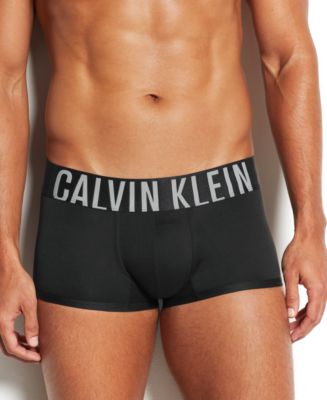 Calvin Klein 3 Pack Microfiber Low Rise Trunk Intense Power Black
