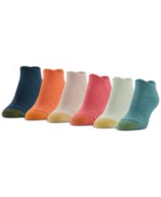 Gold Toe Women's 10-Pack Casual Cushion Heel And Toe Ankle Socks - Macy's
