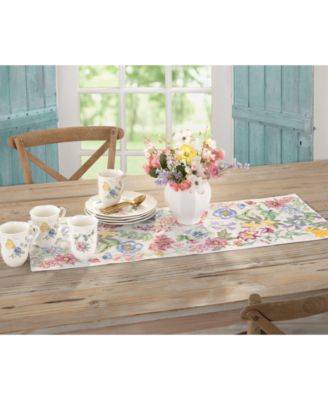 Lenox - Butterfly Meadow Garden Embroidered Centerpiece