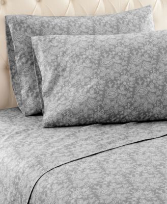 Micro Flannel&reg; Printed 4-Pc. Sheet Set, Full
