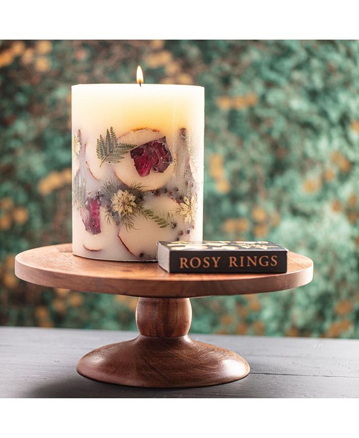 Rosy Rings Spicy Apple Small Round Botanical Candle Macy's
