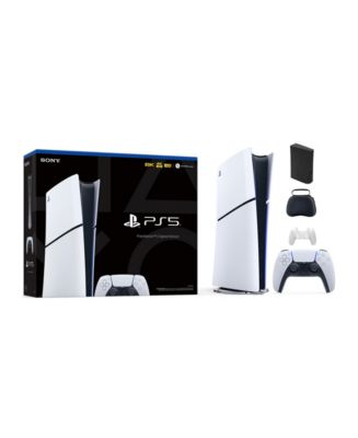 Sony PlayStation 5 PS5 Slim Disc Edition (Blu-Ray) 1TB Console White By  FedEx
