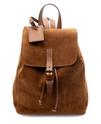 Dust Company Leather Backpack Black Boston Collection