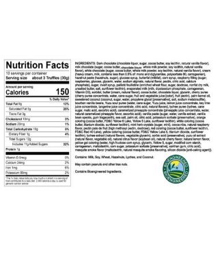 Classic and Wine Pearl Truffle Box Set, 32 Pieces