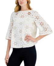 Ivory dressy sale tops