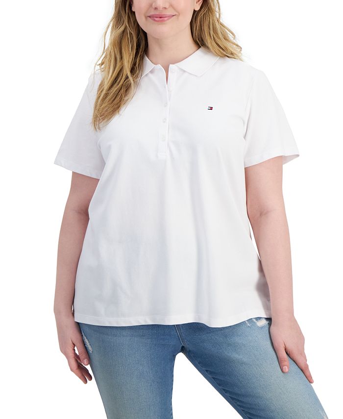 Tommy Hilfiger Plus Size Short Sleeve Polo Shirt Macy s