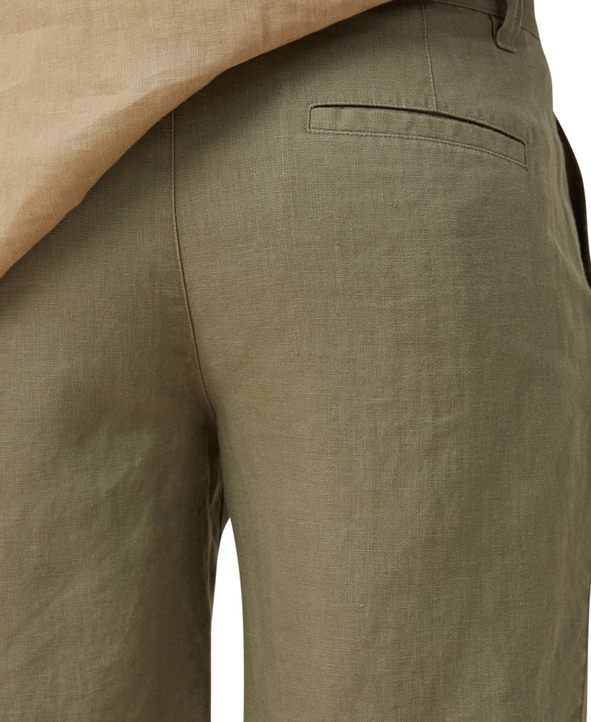 Cotton On Men's Linen Pleat Shorts