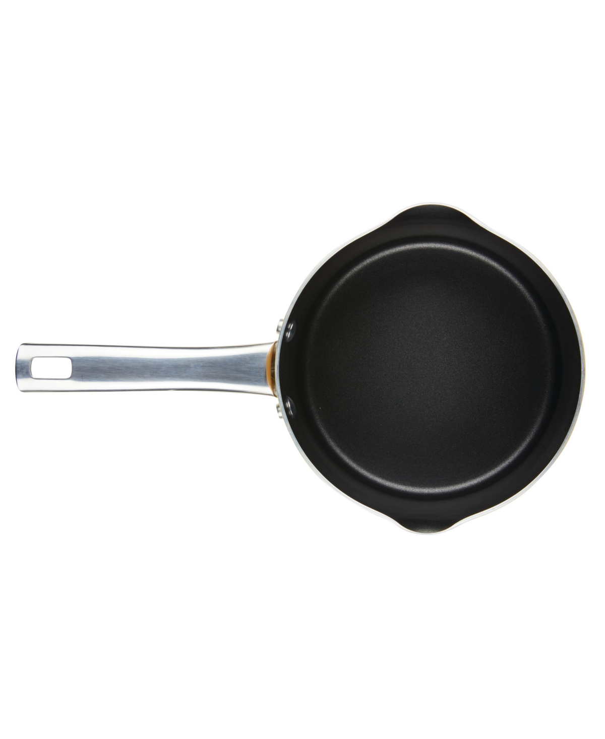 Farberware Style Aluminum Nonstick 3 Quart Cookware Straining Saucepan With Lid In Yellow