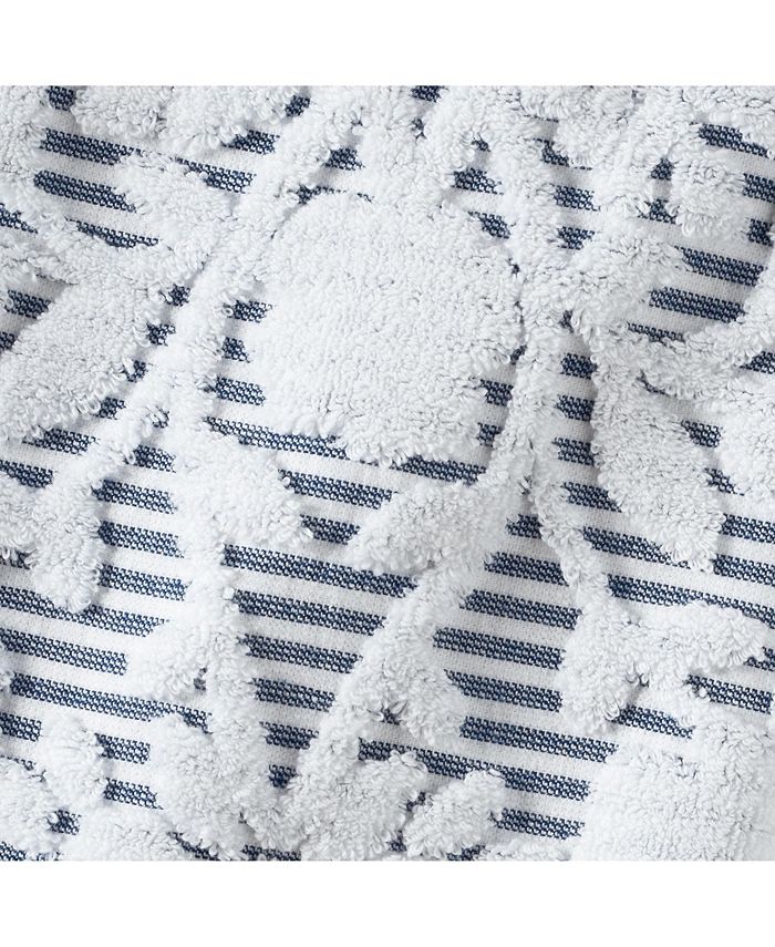 Lands' End Cotton Sculpted 6Piece Bath Towel Set Macy's