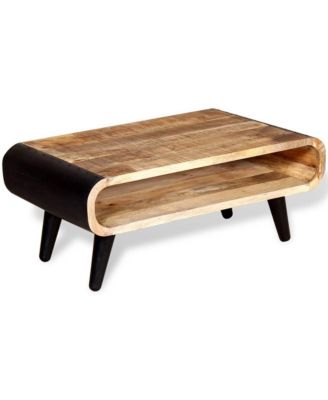 Coffee Table Rough Mango Wood 35.4"x21.7"x15.4"