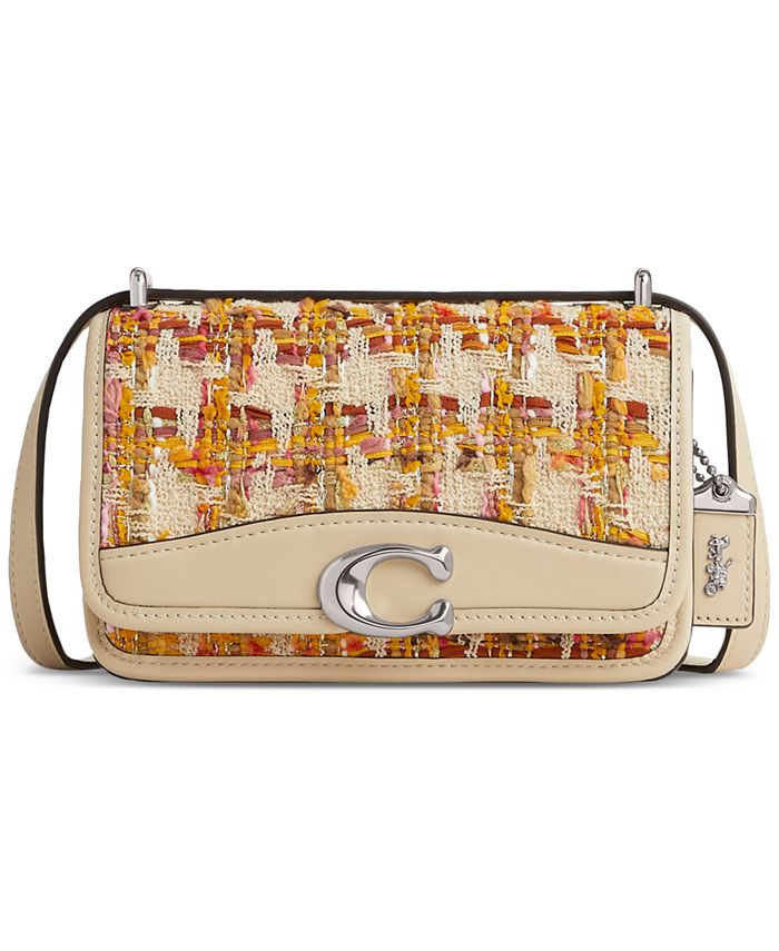 COACH Bandit Tweed Mini Crossbody Macy s