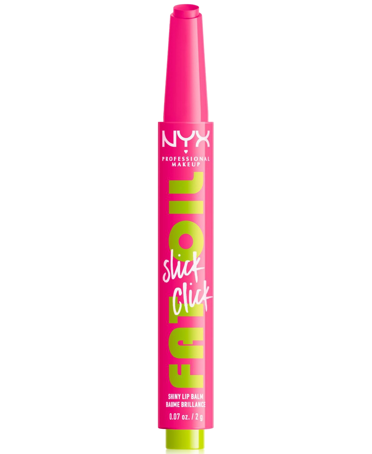 Nyx Professional Makeup Fat Oil Slick Click In Thriving (flamingo Pink)
